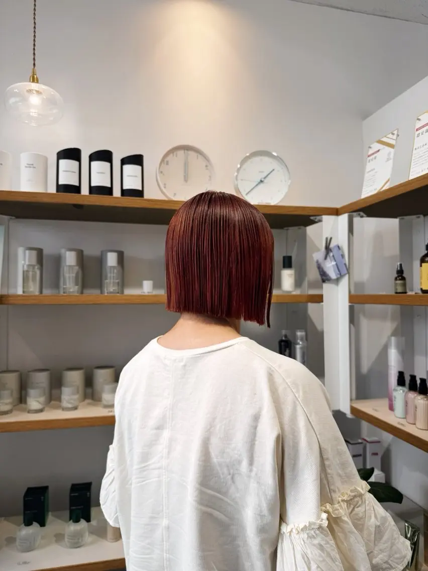 ショート カラー ヘアカラー ︎︎ ことのヘアスタイル