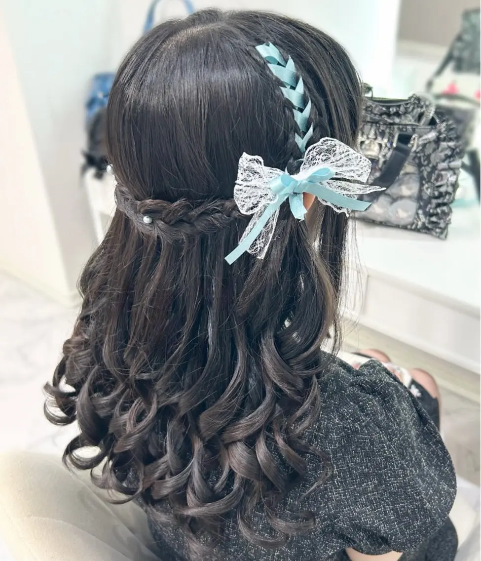 セミロング ヘアセット ヘアセット専門店 Rのヘアスタイル