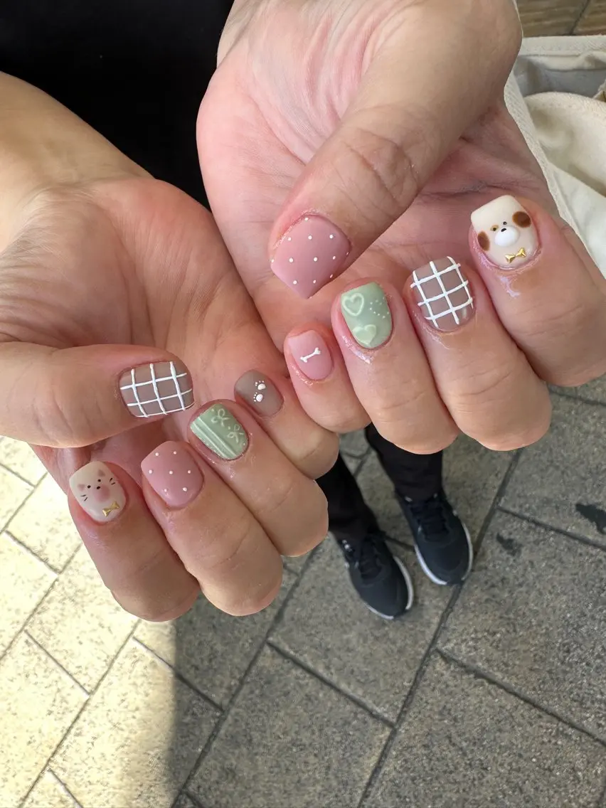 ネイル ハンドネイル nailsalon ∞ ﾐｶﾅﾙ ∞のネイルデザイン