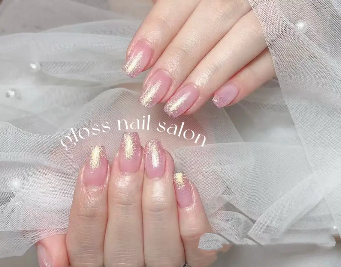 ネイル ハンドネイル ゆり🌷 gloss nailのネイルデザイン