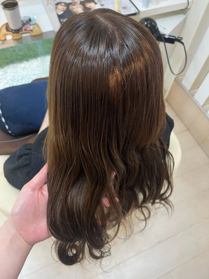 カラー➕生トリートメントの写真