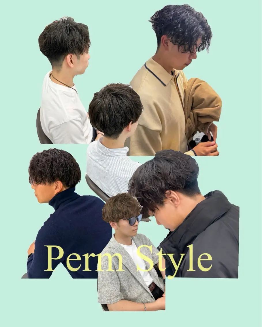 ［男性限定］メンズカット&パーマの写真