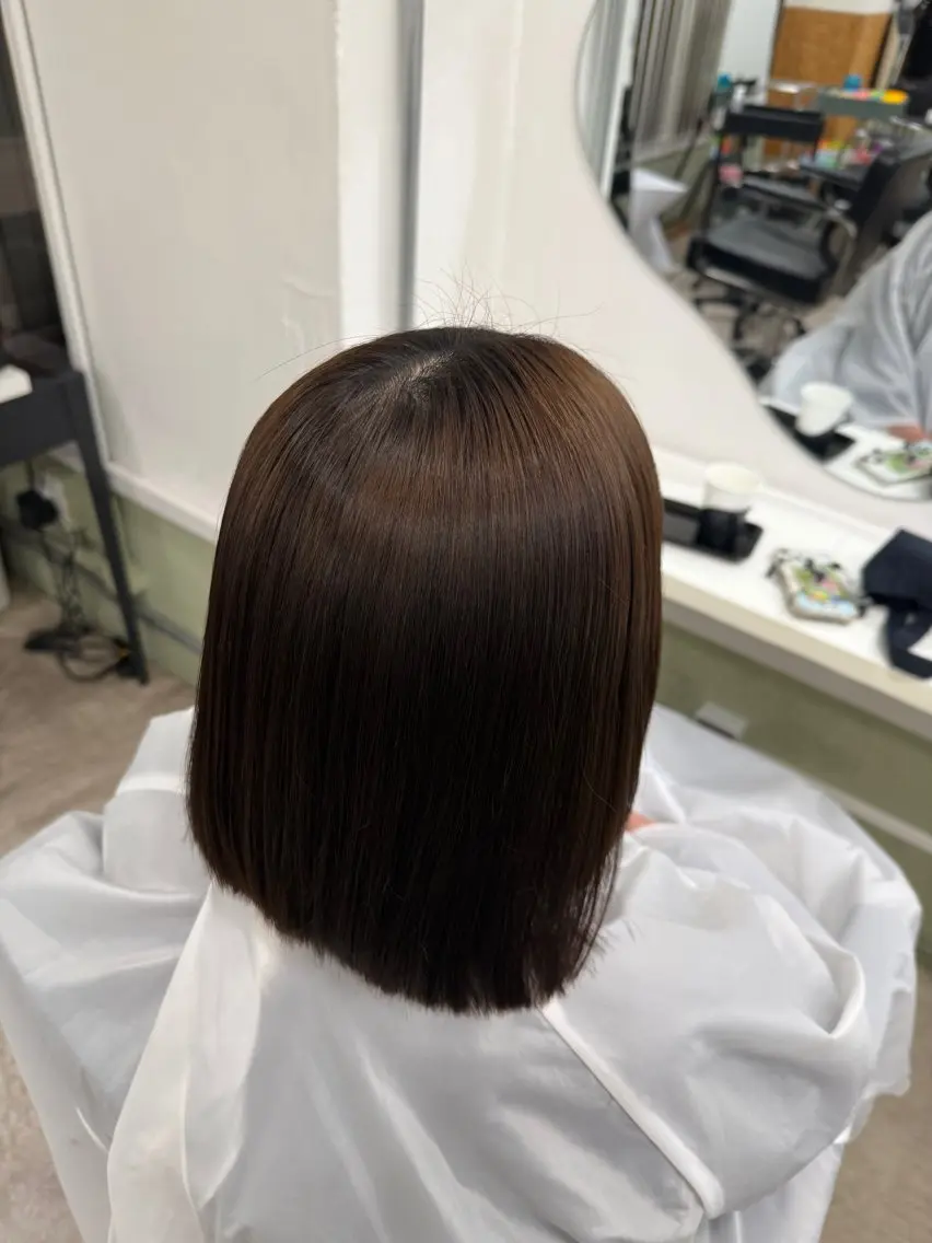 縮毛矯正 C H i R iのヘアスタイル