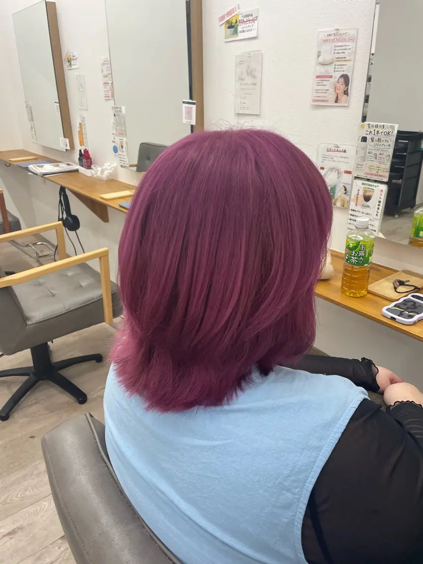 ショート ヘアカラー 縣空/LE-PLA BEAU Anteのヘアスタイル