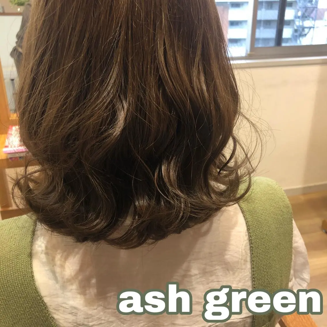 ミディアム カラー アッシュ なつき/艶ピンク/ girly hairのヘアスタイル