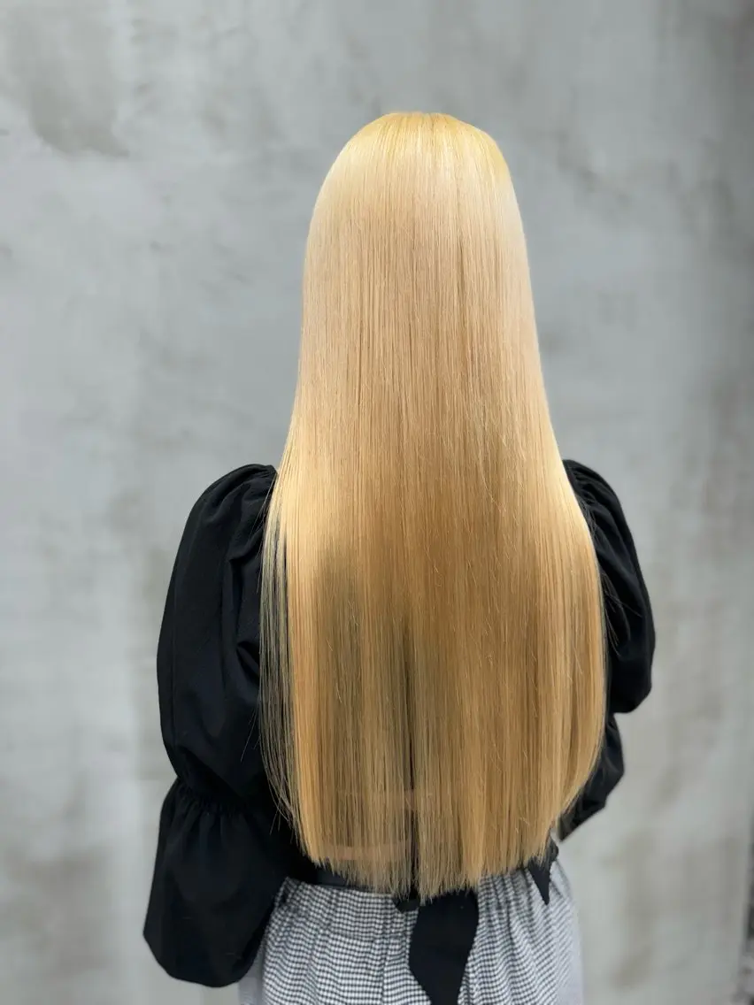 ロング カラー ブロンド cocotte 💟草間紫音💟のヘアスタイル