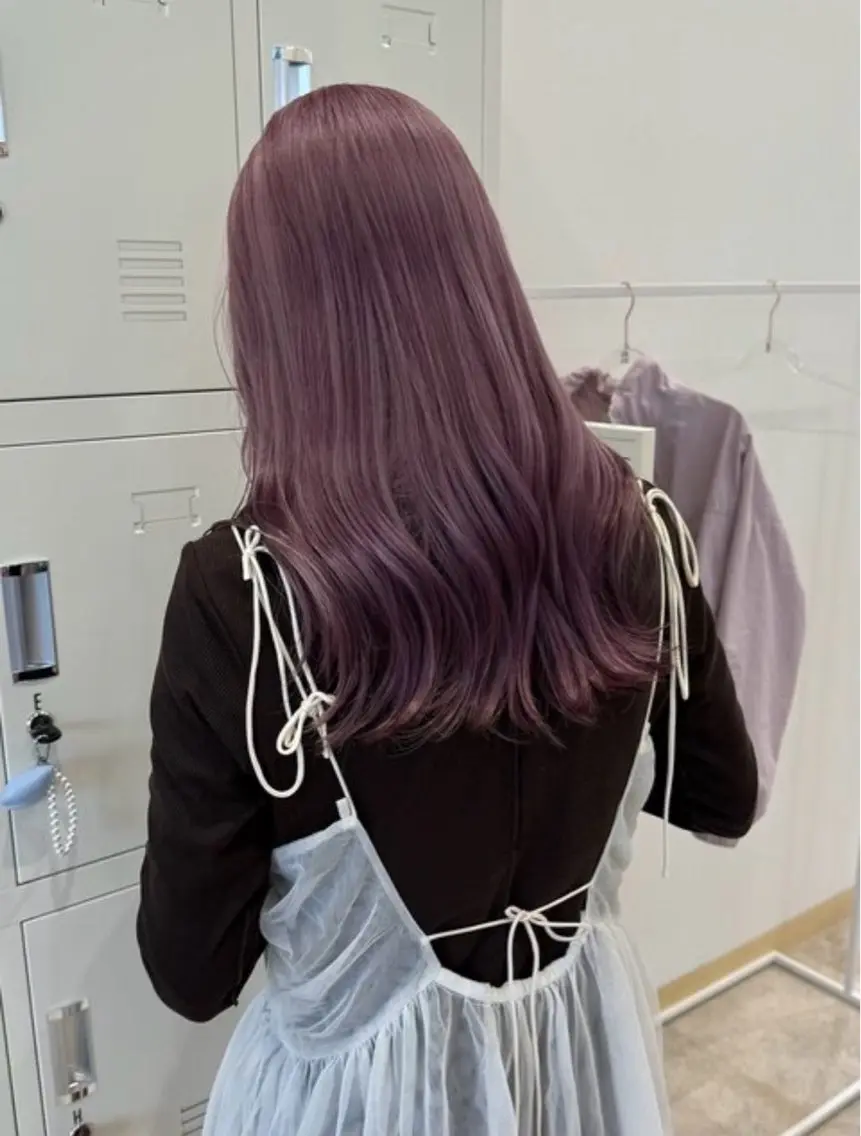 カラー カット ヘアカラー 淡い暖色カラー🩰 girly ♡ ノアのヘアスタイル