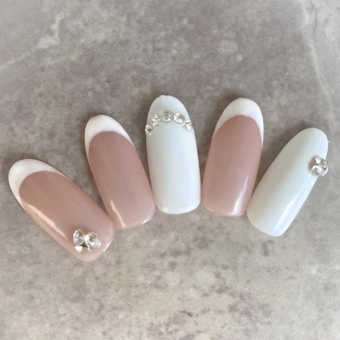 ネイル フレンチネイル muguet🎀 chikaのネイルデザイン