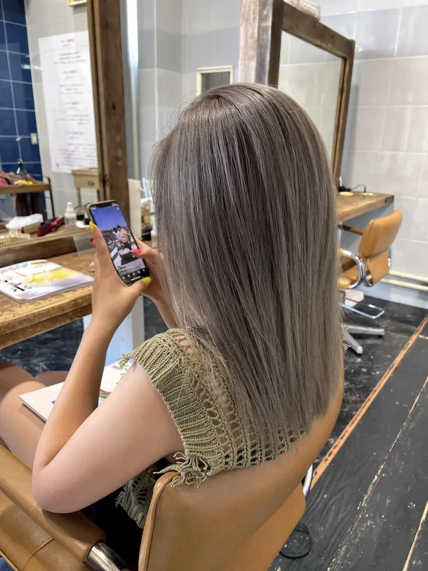 ロング カラー カット ヘアカラー トリートメント 【YUIMARL】 TATSUYAのヘアスタイル