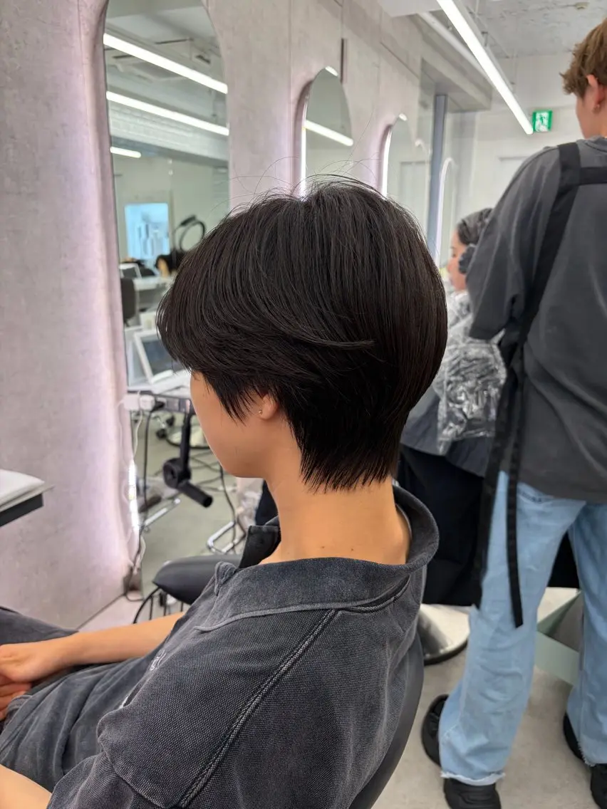 メンズ 低ダメージカラー Yoshidaのヘアスタイル