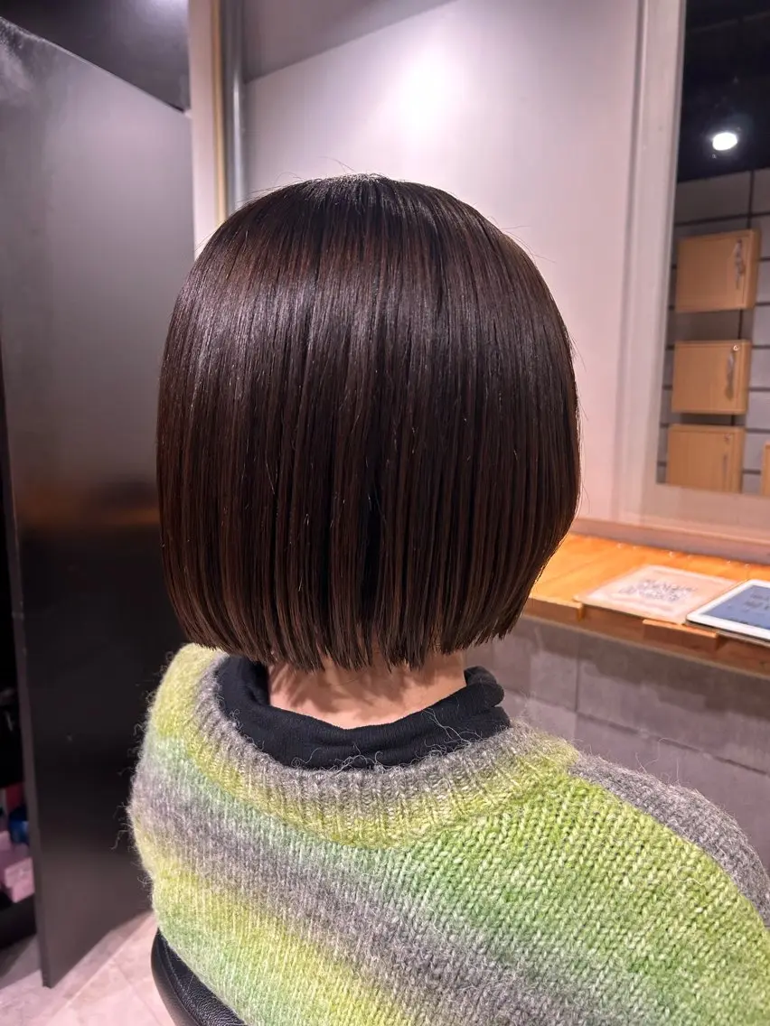 ショート カット ヘアカラー ヘッドスパ レイヤーStyle 🪽菜々実のヘアスタイル