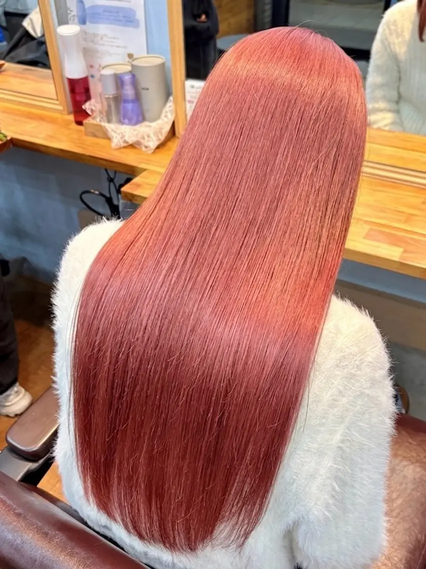 ロング カラー ヘアカラー トリートメント 髙木 優人のヘアスタイル