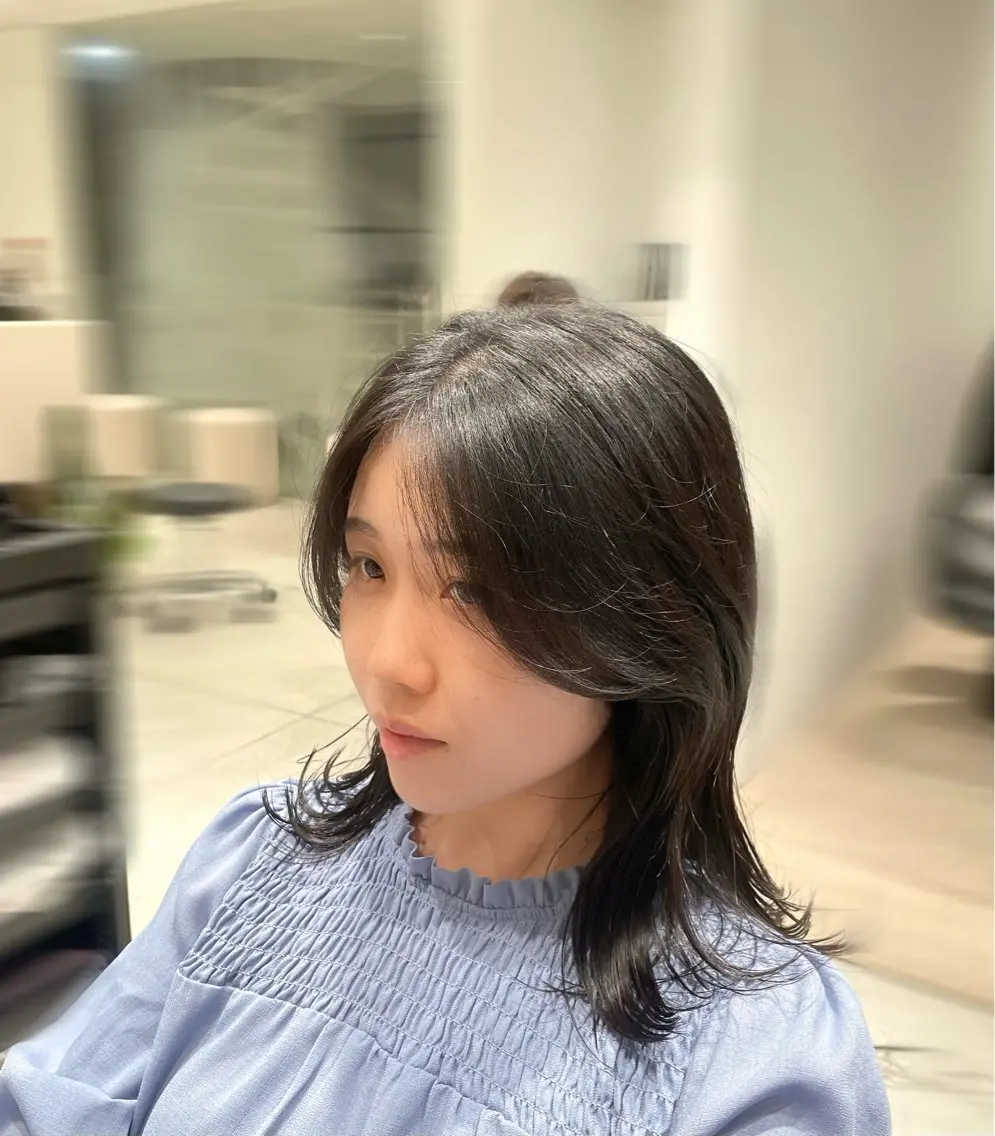 ミディアム 似合わせスタイル 表参道🌿ちえのヘアスタイル