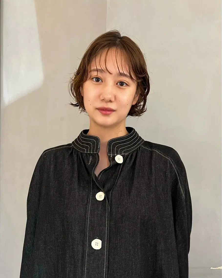 【　( フルメニュー✨ )カット + パーマ + ヘアカラー 🌀　　】の写真