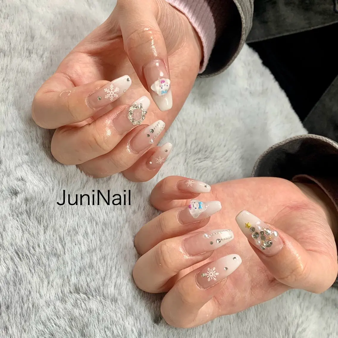 ネイル ハンドネイル JuniNail 주니네일🇰🇷suのネイルデザイン