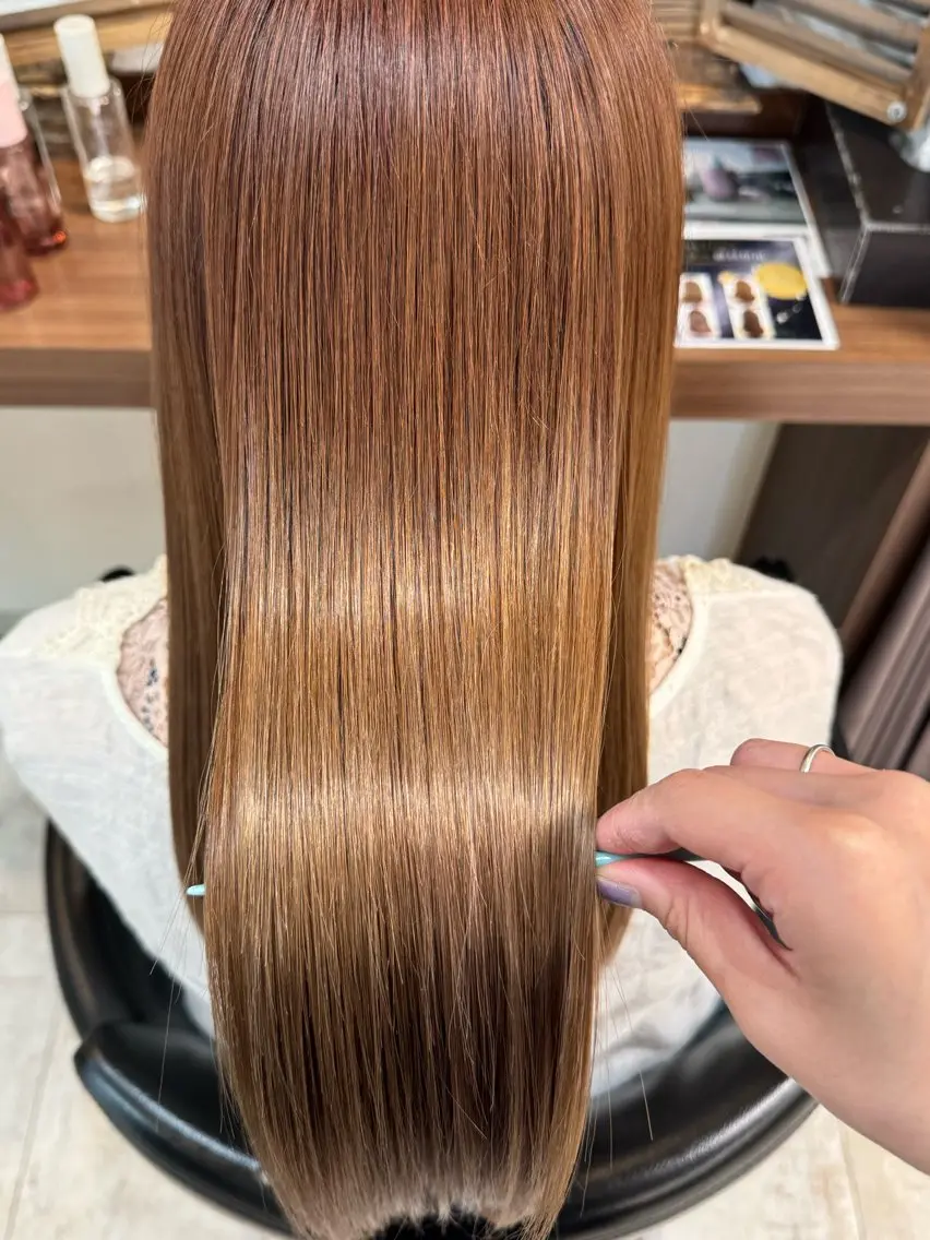 ミディアム カラー トリートメント 琴美 🐨のヘアスタイル