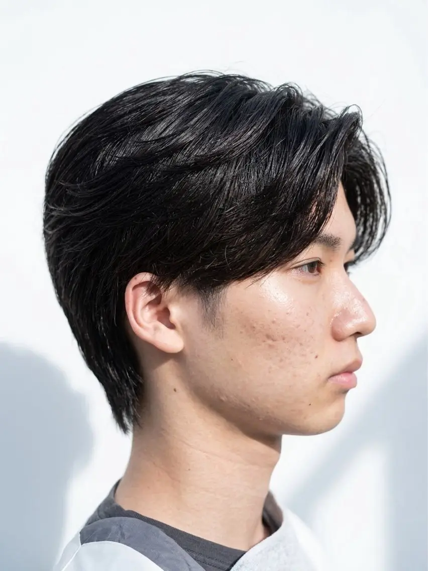 ショート メンズ 鈴木 まさしのヘアスタイル