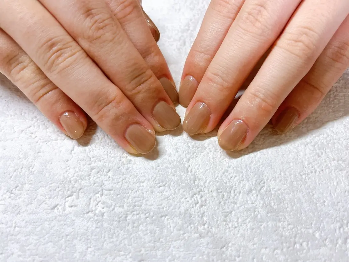ネイル オーロラネイル フットネイル フレンチネイル ジェルネイル 韓国ネイル ハンドネイル mogunail &blowのネイルデザイン