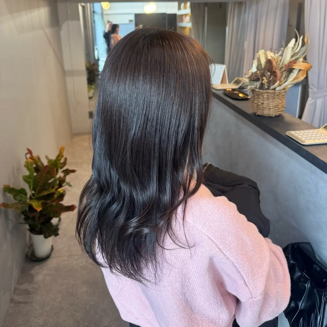 カラー ヘアカラー カラーモデル┋鶴見区 ┋横堤┋陽菜実୨୧のヘアスタイル