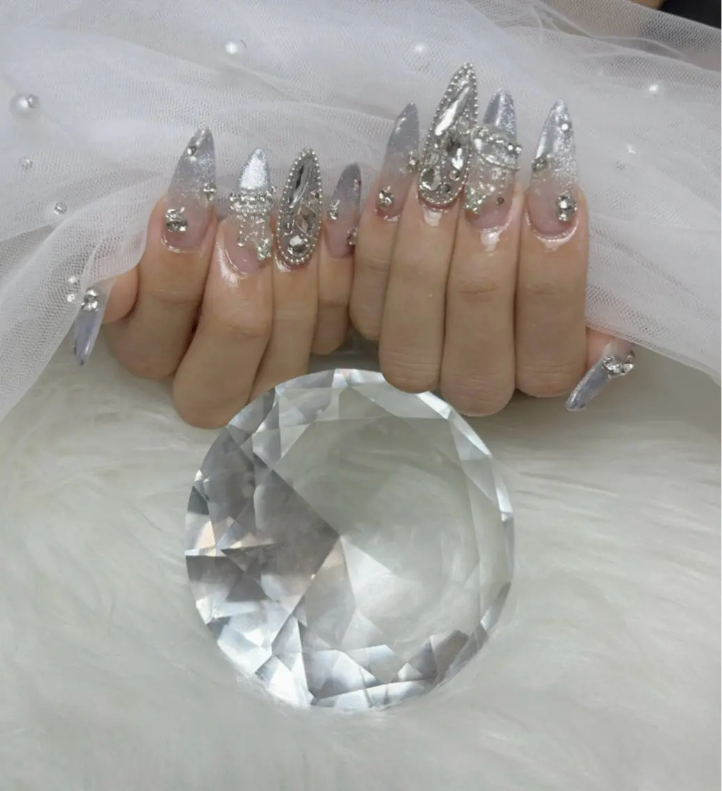 ネイル 長さ出し 持ち込み Luxe nailのネイルデザイン