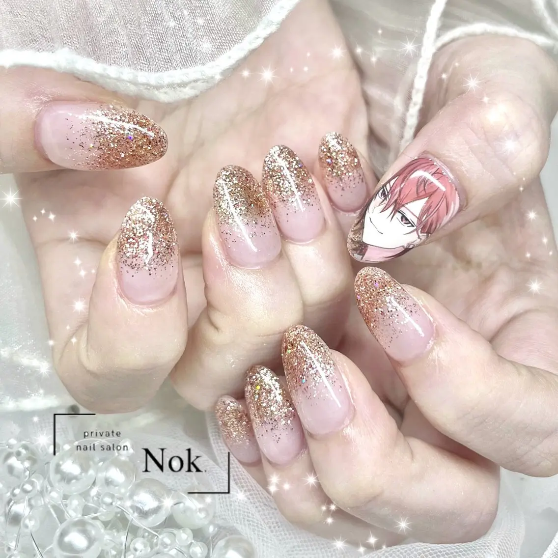 ネイル ハンドネイル 池袋痛ネイル Nok. 渡辺のネイルデザイン