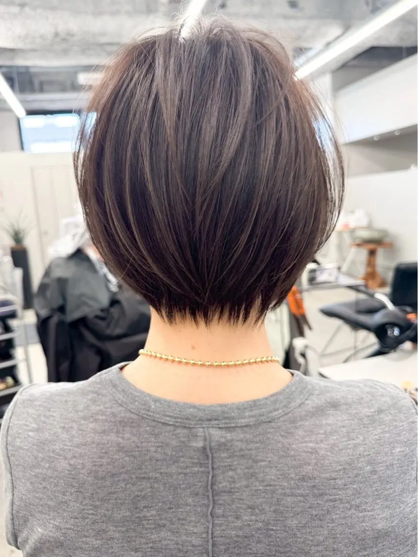 ショート ショートヘア 縮毛矯正 縮毛矯正 岐阜オーナー kentaのヘアスタイル