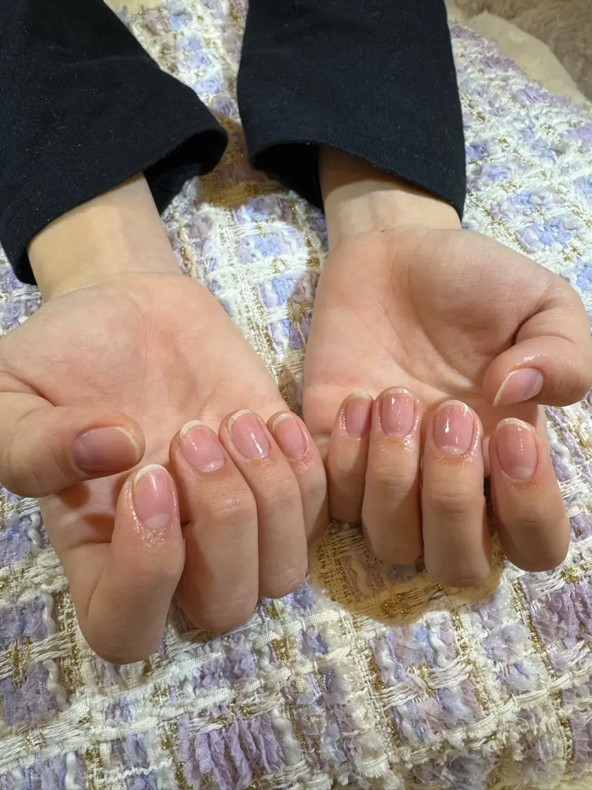 ⭐️ジェルオフケアコース⭐️甘皮ケア/表面磨きバッファー込みの写真