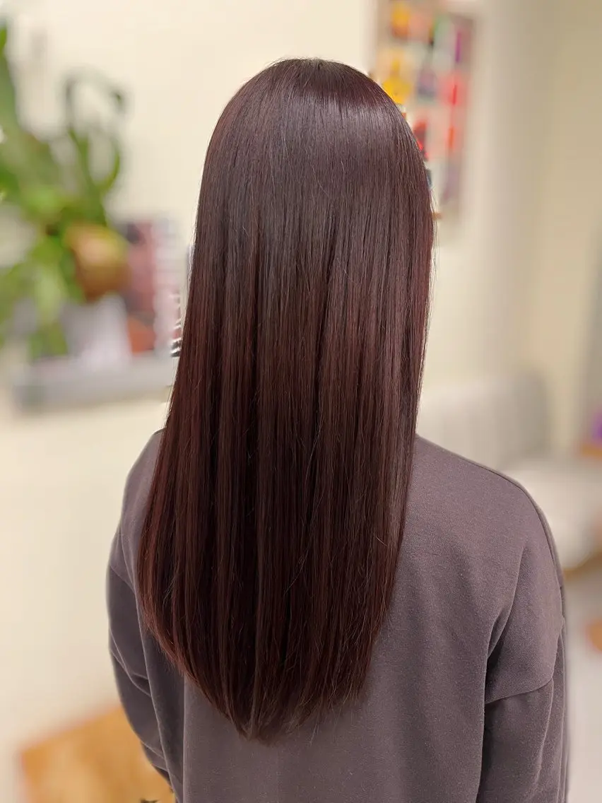 ロング カラー トリートメント カット ヘアカラー 髪質改善/縮毛矯正 艶髪🔥高杉のヘアスタイル