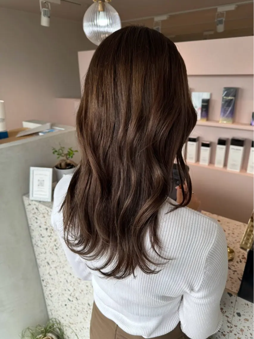ロング 工藤 慎伍のヘアスタイル