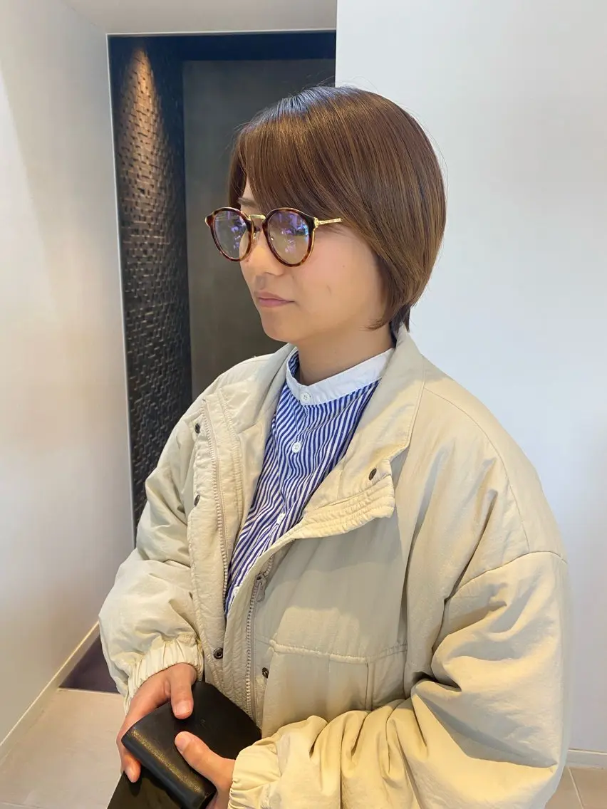 ショート 河原 來愛のヘアスタイル