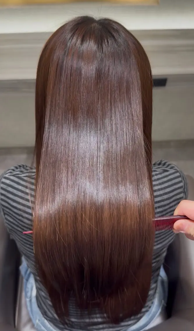 ロング トリートメント 🔮 中澤 柳美 🦄のヘアスタイル