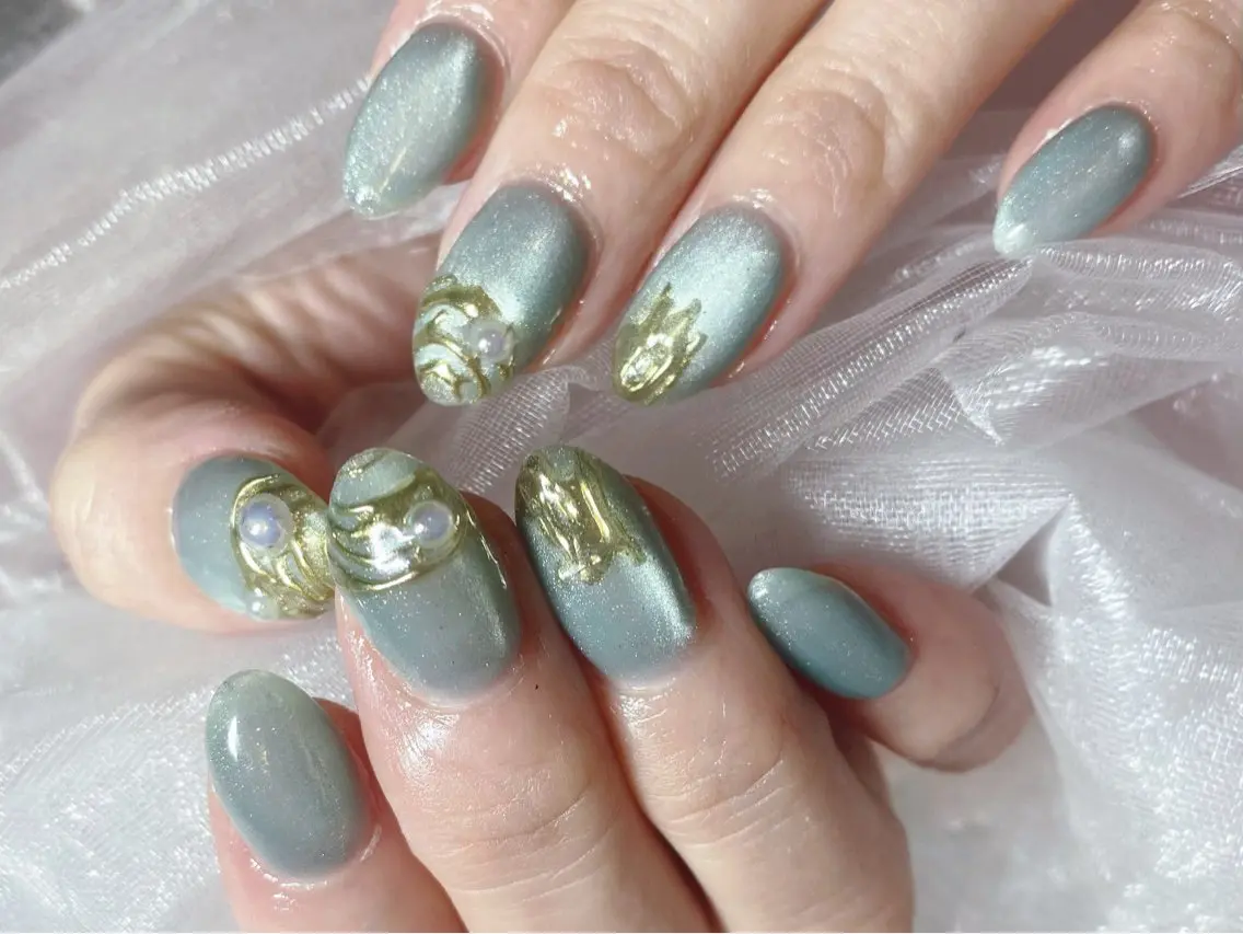 ネイル ハンドネイル nail salon CHARMANTEのネイルデザイン