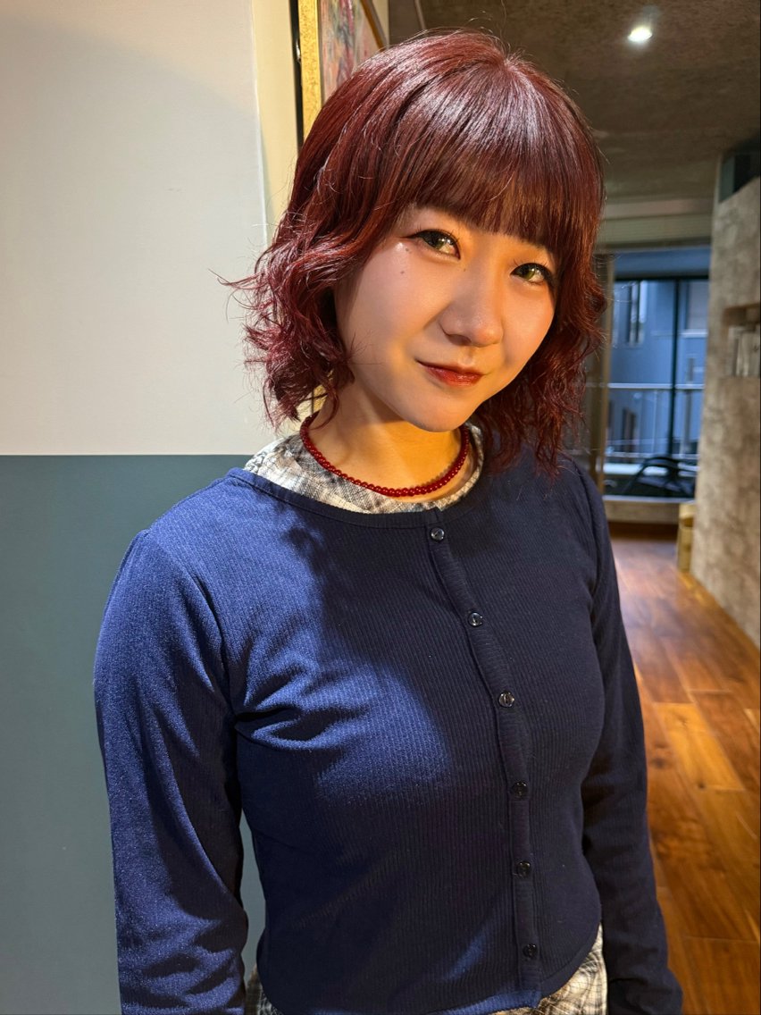 ショート カラー パーマ カット ヘアカラー パーマ トリートメント mai / linoah˚✧のヘアスタイル