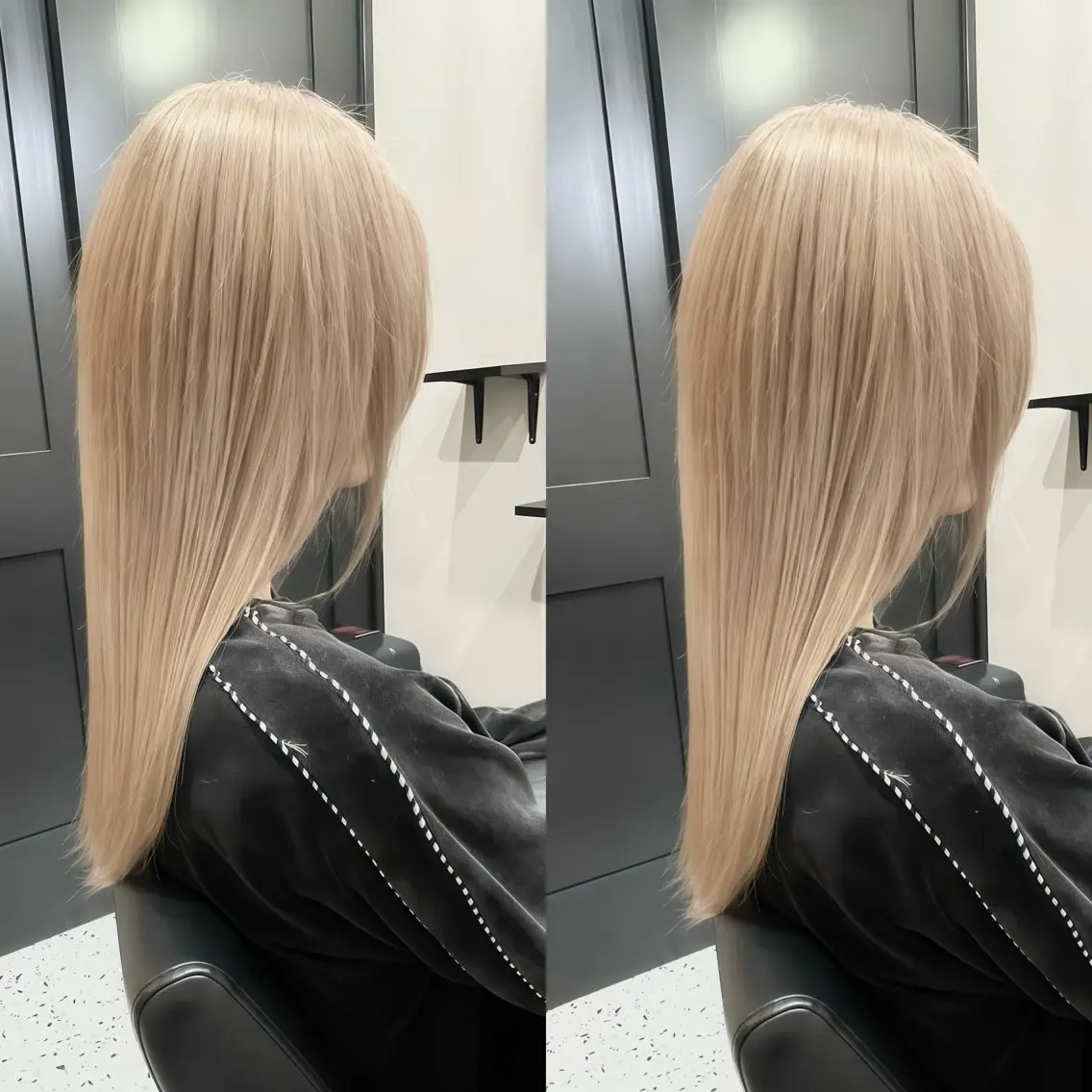 ミディアム ヘアカラー トリートメント Y Uのヘアスタイル
