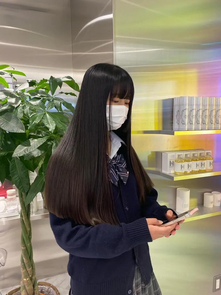 《🎓ミニモ学割🌸》黒染めを使わないトーンダウン🌚🌀の写真