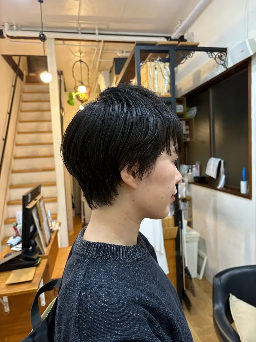 ショート ショートヘア カット 【pejite】 小沼 勇貴のヘアスタイル