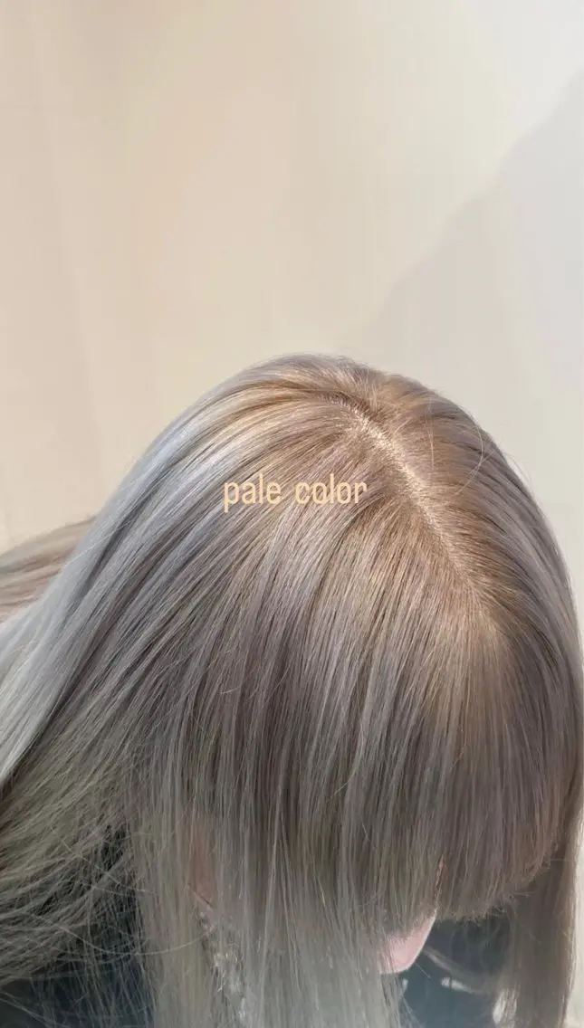 ロング カラー パーマ ヘアアレンジ ベージュカラー ブリーチ 透明感カラー グレージュ ラベンダーカラー 中顔面短縮カット🪽 レイヤー🥀コウヘイのヘアスタイル