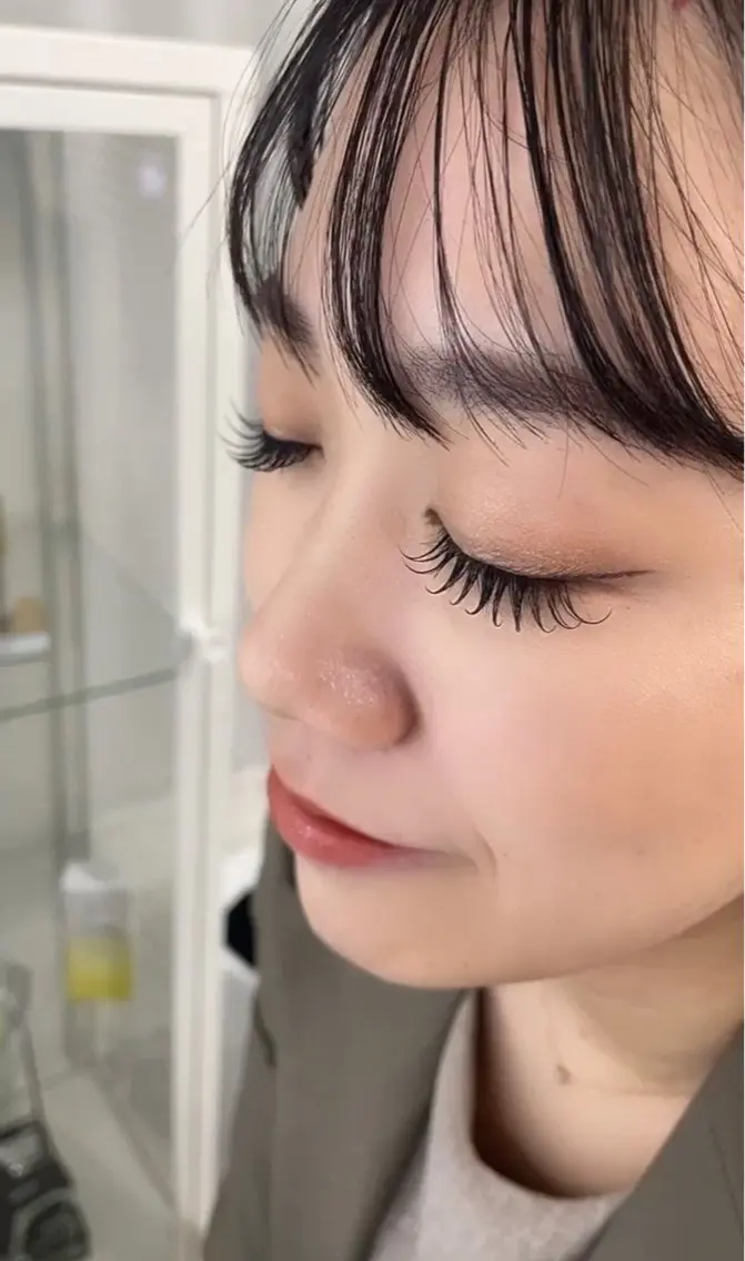 マツエク・マツパ フラットラッシュ Cosmos豊田 Mikuのマツエク・マツパデザイン