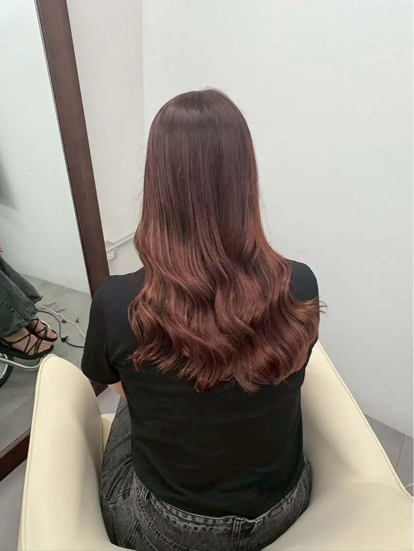 ロング カラー TheEctilo 江坂Yoshimi✨のヘアスタイル