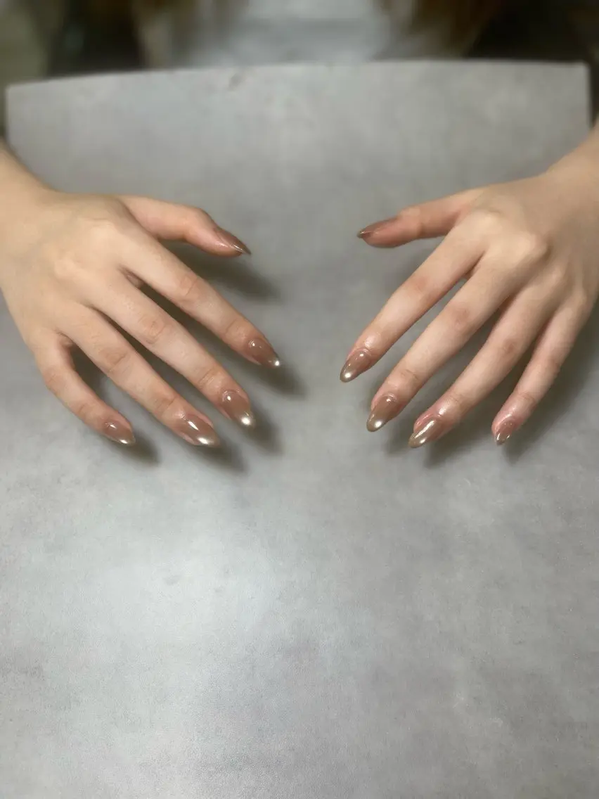 ネイル マグネットネイル ハンドネイル Viu nail salonのネイルデザイン