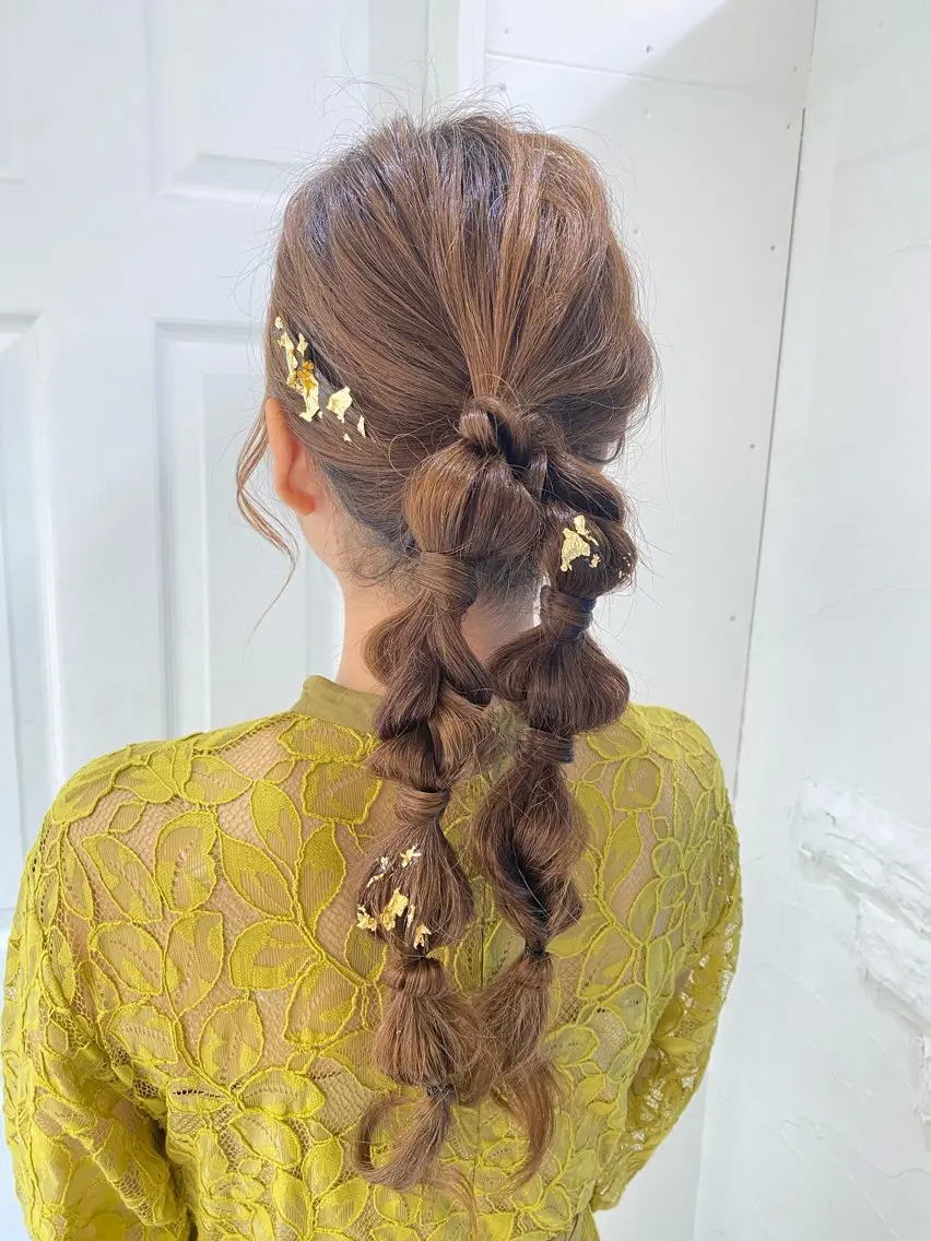 ヘアアレンジ ヘアセット uros.中目黒 moekaのヘアスタイル