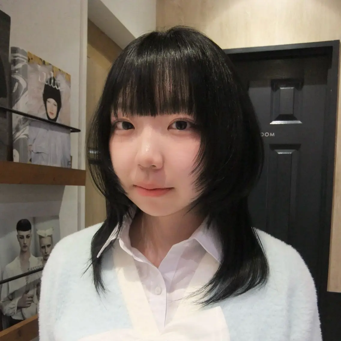 顔周りcut + 前髪縮毛+ Aujua 1step treatment 🌿の写真