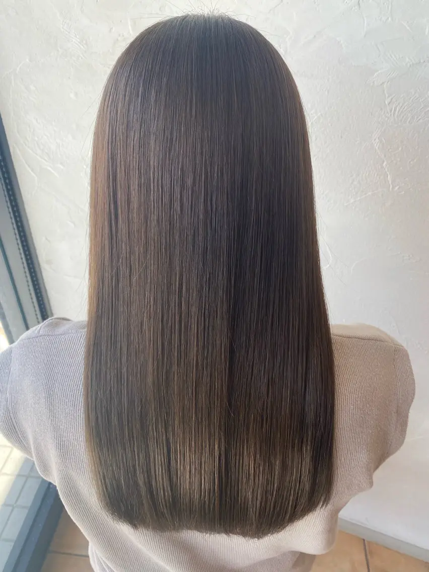 ロング クリュウ ヒロキのヘアスタイル