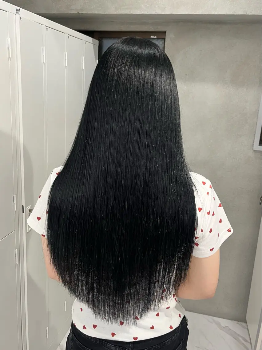 ロング ヘアカラー りおな/髪質改善/ カラー /平尾のヘアスタイル