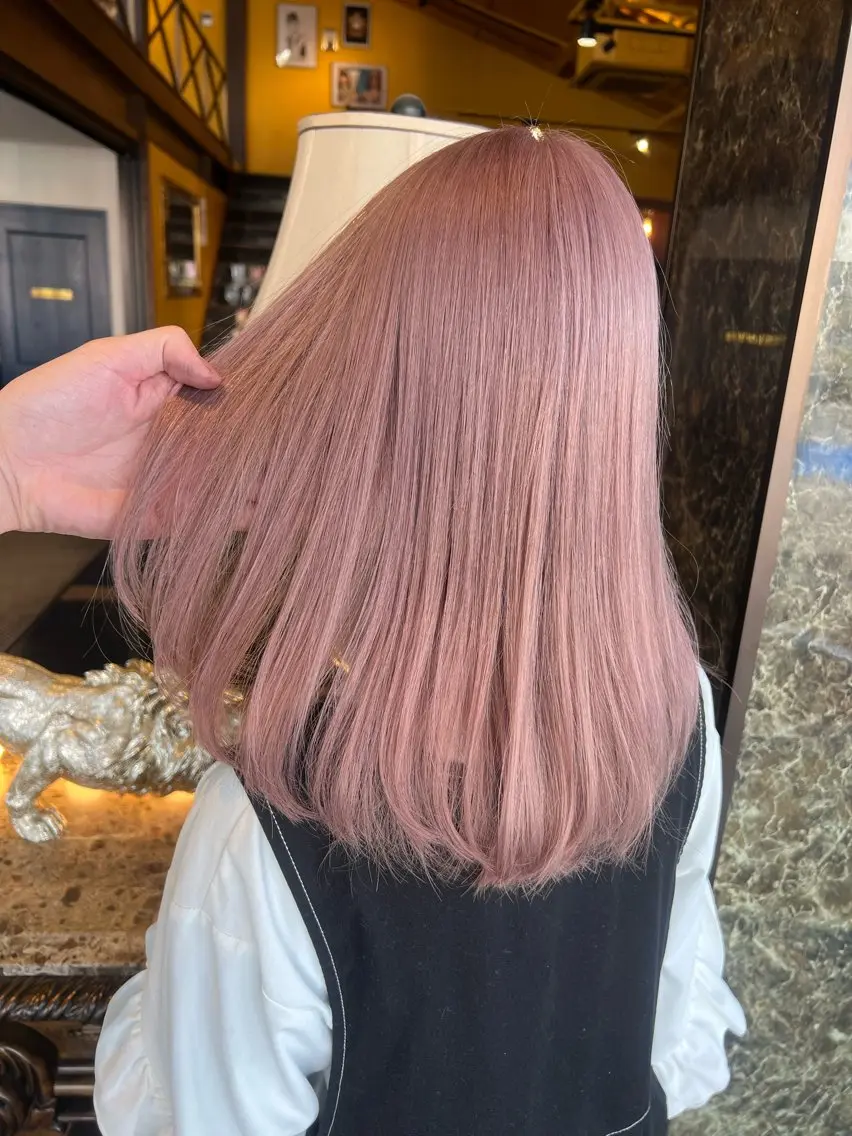 セミロング 平田 和也のヘアスタイル