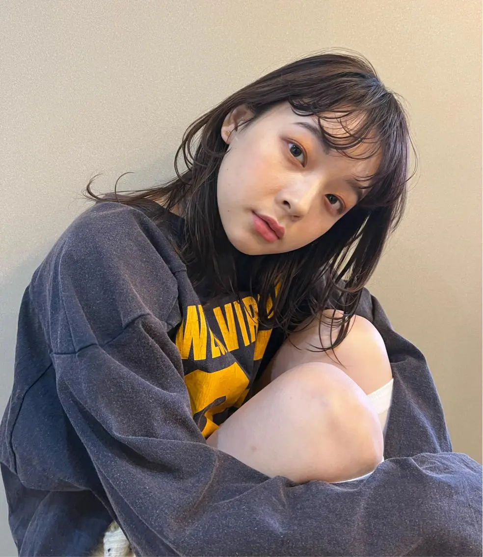 前髪カット+スタイリング🌷🤍の写真