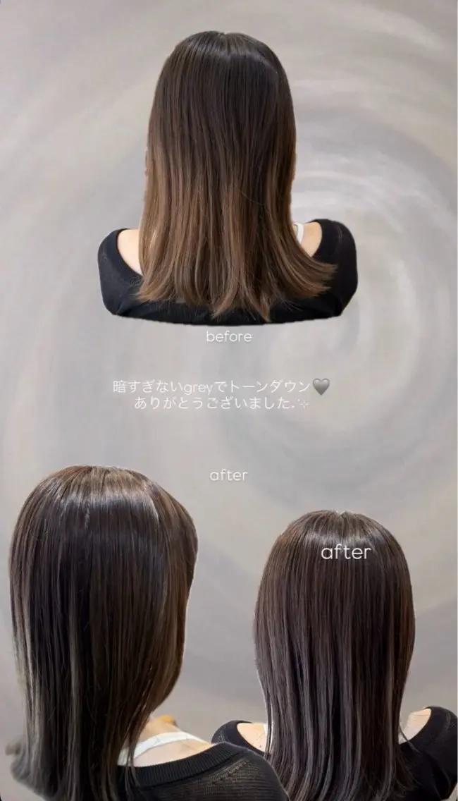 カラー 無料パーマモデル/ 🌟ひまり🌟のヘアスタイル