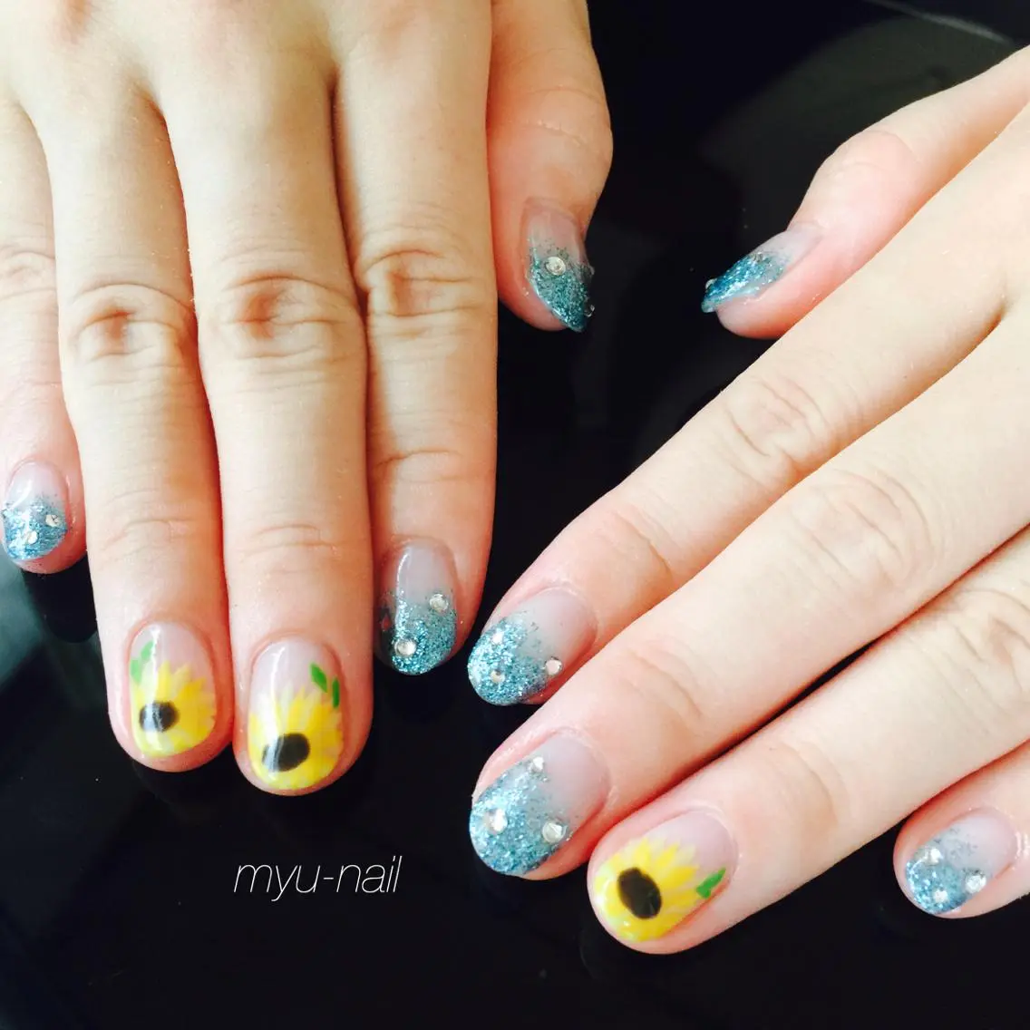ネイル アートネイル 持ち込み ホームサロン myu-nailのネイルデザイン