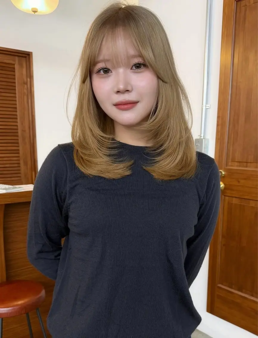 ロング カラー カット ヘアカラー トリートメント 大阪梅田/ イマムラミヅキのヘアスタイル