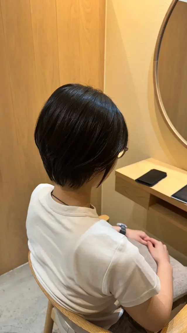 ショート ショートヘア 透明感カラー/ MIOのヘアスタイル